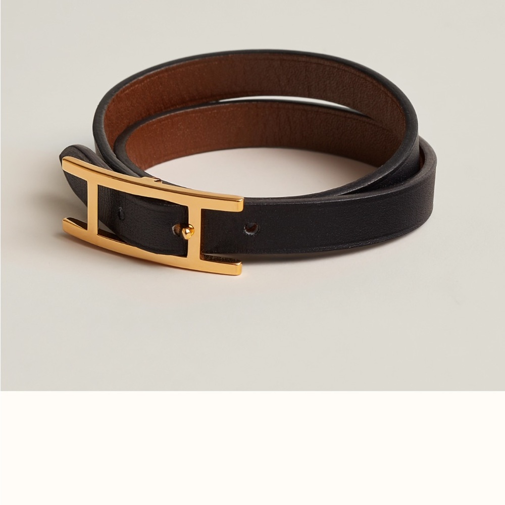 Hermes Behapi Double Tour bracelet